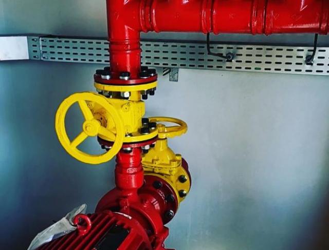 Instalação Bomba de incêndio PPCI  (Sistema Pressurizado)
