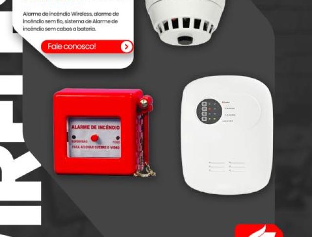 Alarme de incêndio Wireless