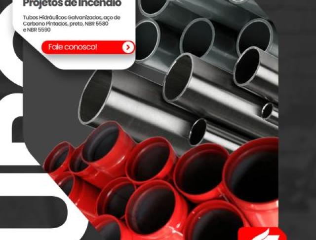 Tubos Galvanizados e aço carbono